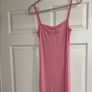 Pink Women's Body Con Dress